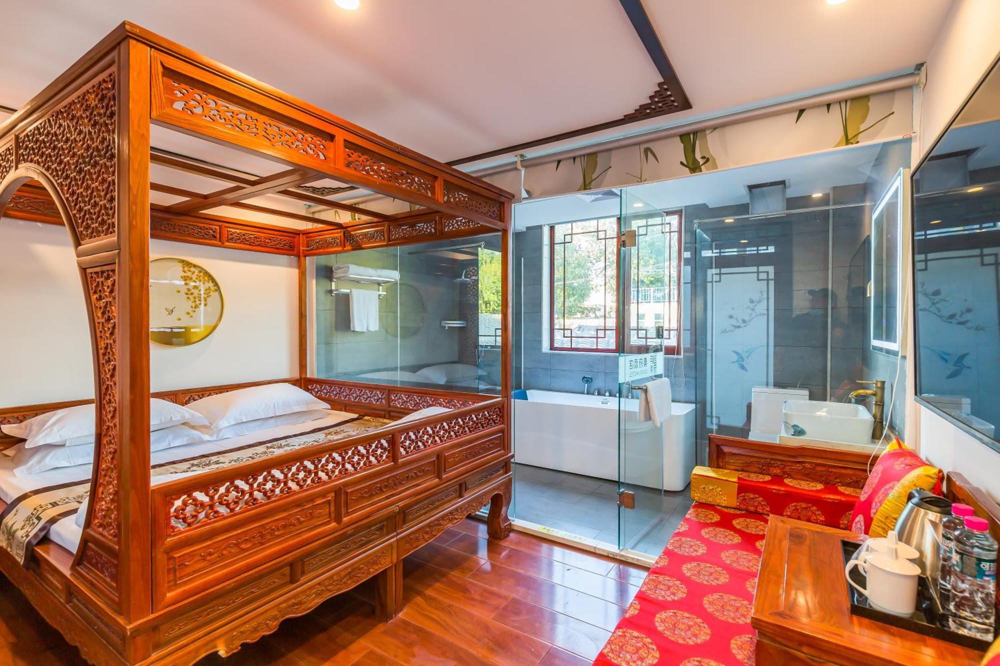 Qinfu Hotel Beijing Nanluogu Lane Houhai Buitenkant foto